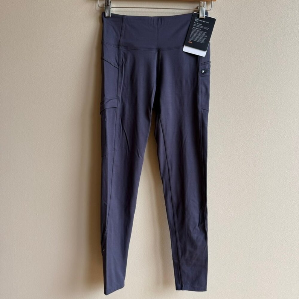 Stio Women's Glide High Rise Tech Tight Boundary Black